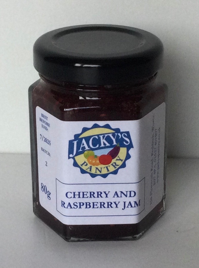 Cherry and Raspberry Jam Mini Jar