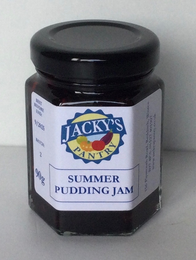 Summer Pudding Jam Mini Jar