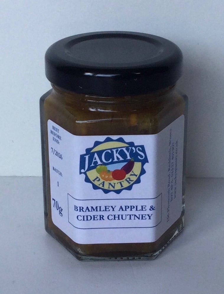 Bramley Apple and Cider Chutney Mini Jar