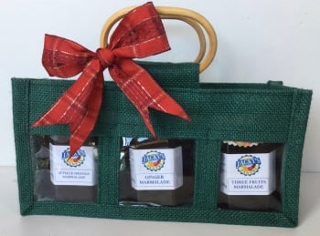 Gold Award Winning Marmalade Gift Bag - 3  jars