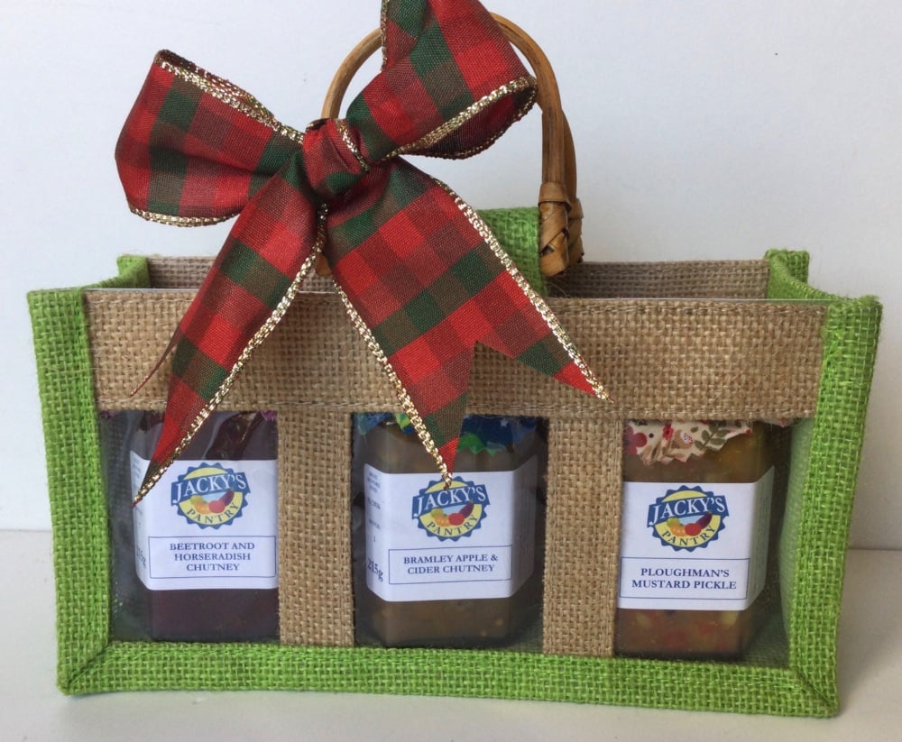 Chutneys Gift Bag - 3  jars