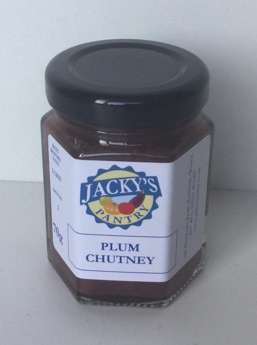 Plum Chutney Mini Jar