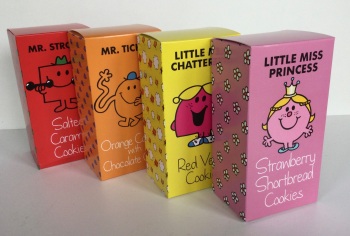** SPECIAL OFFER **  Set of 4 Mr Men & Little Miss Cookies