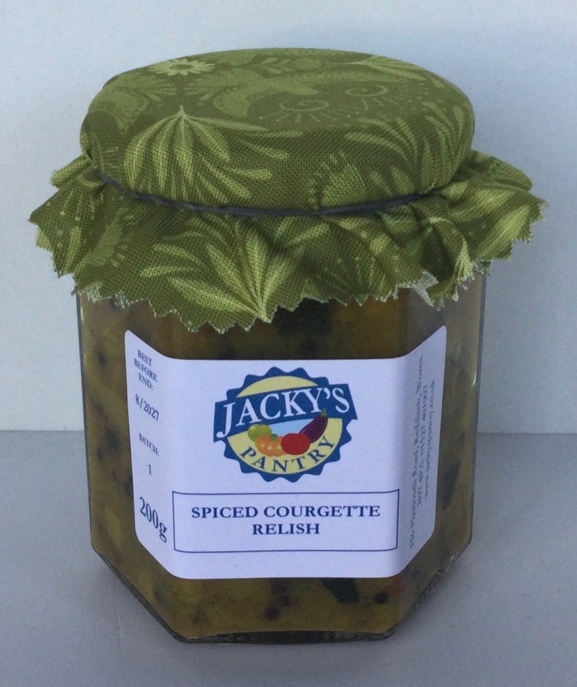 Spiced Courgette Relish