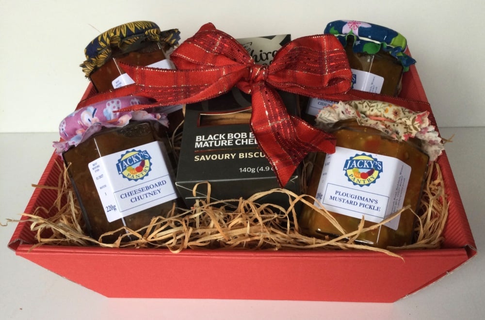 Chutney & Cheese Biscuits Gift Set