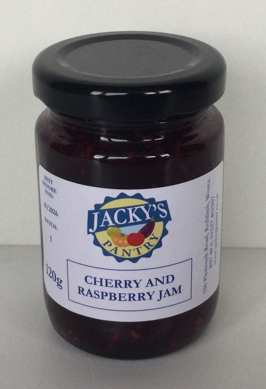 Cherry and Raspberry Jam - Mini Jar