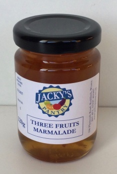 Three Fruits Marmalade - Half Size Jar