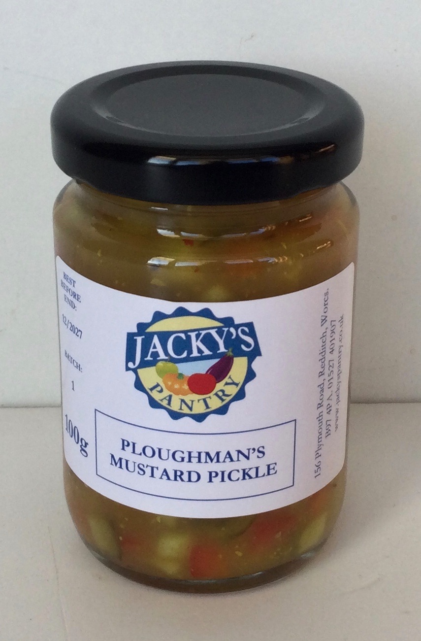 Ploughman's Mustard Pickle - Half Size Jar