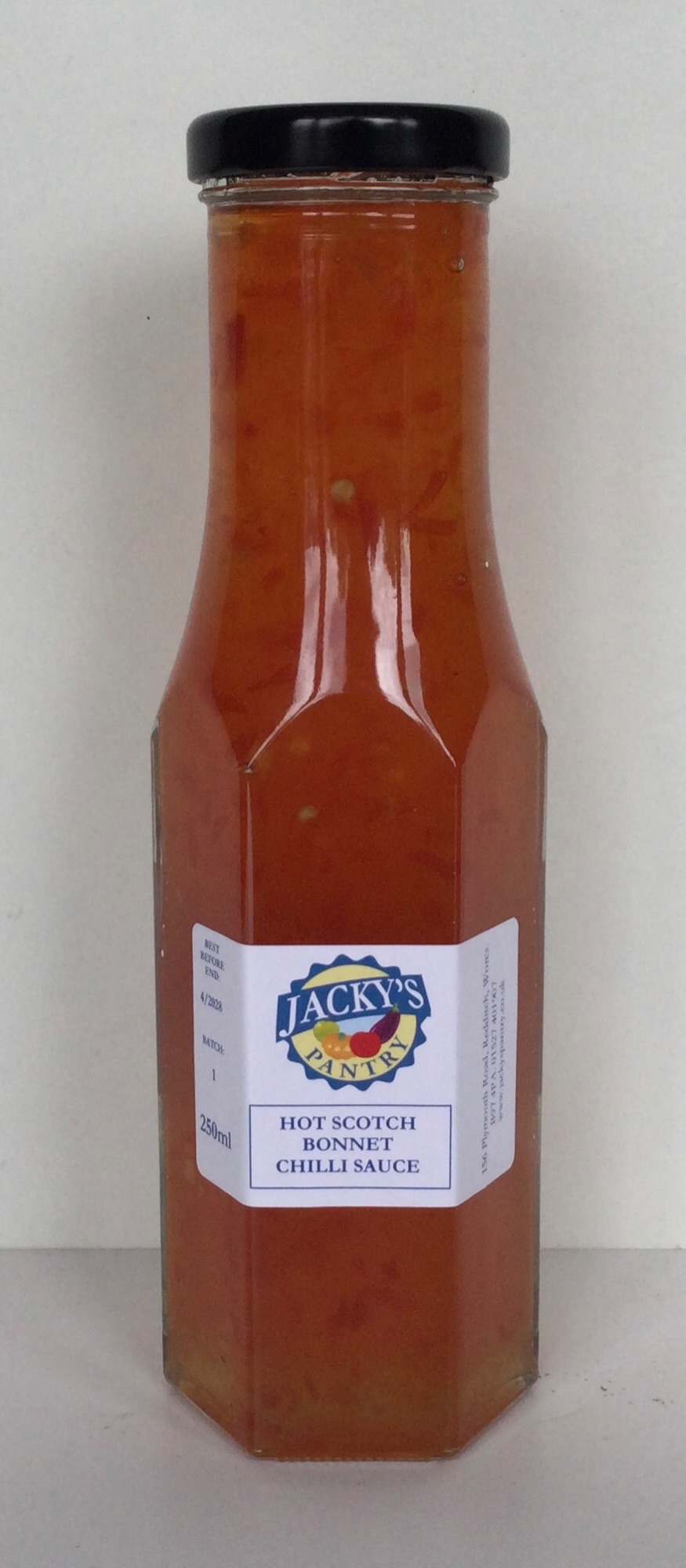 Hot Scotch Bonnet Chilli Sauce