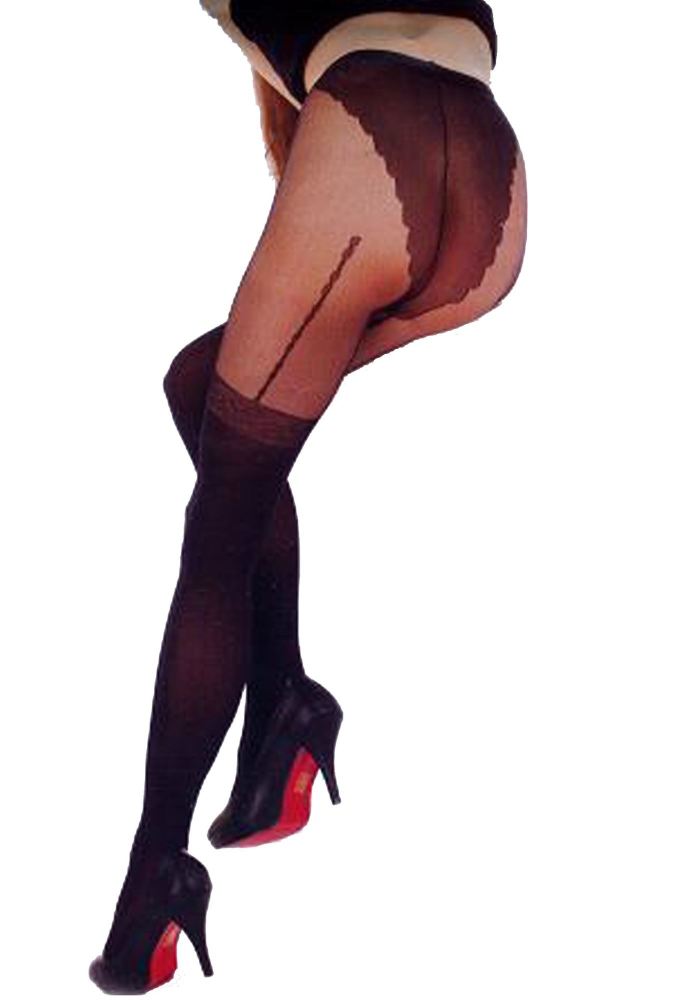 Tudorose Mock Suspender Tights