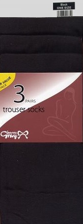 Joanna Grey 3 pairs pack 70 Denier Trouser Socks