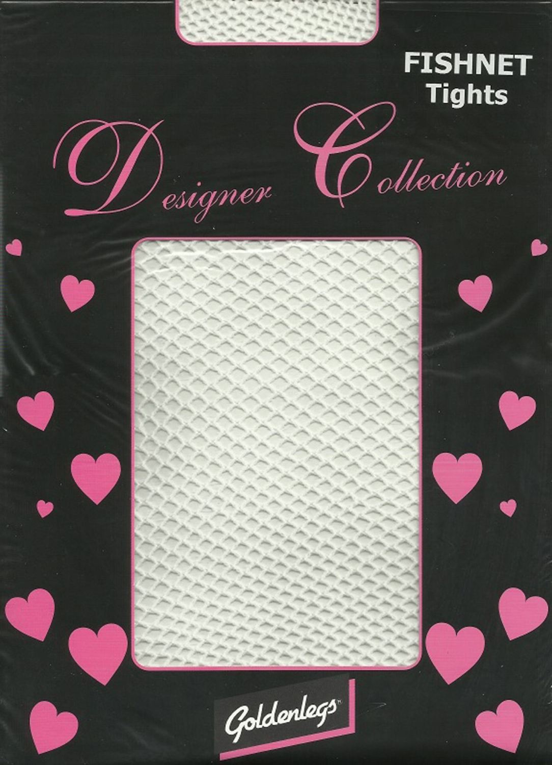 Goldenlegs Fishnet Tights in White