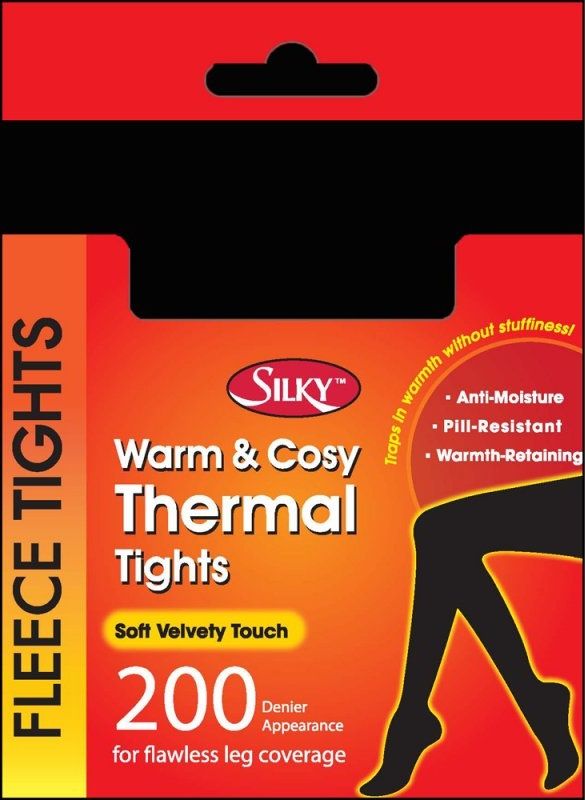 Silky 200 Denier Thermal Tights