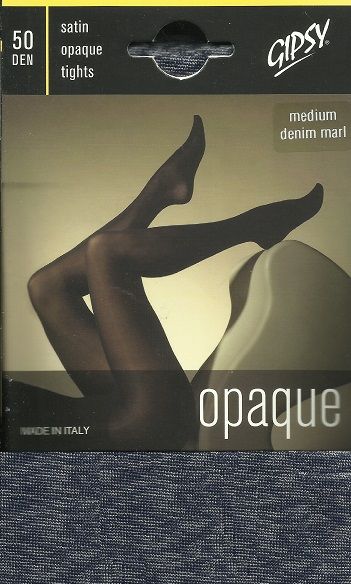 Gipsy 50 Denier Satin Opaque Tights in 2 shades