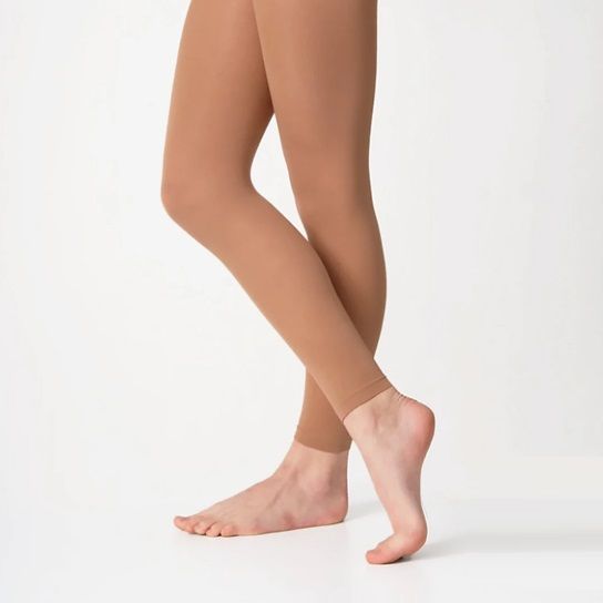 Silky Adults Intermediate Footless Tights in Light Suntan