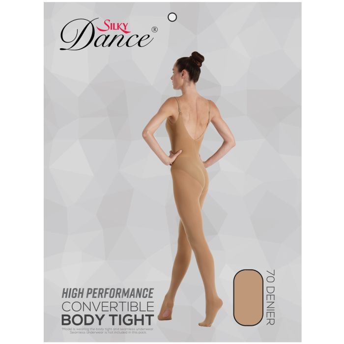 Silky High Performance Body Tight in Mocha or Natural Tan