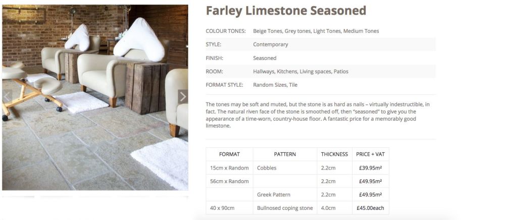 Farley limestone seasoned woodstoneuk