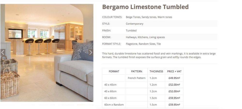 Bergamo tumbled limestone woodstoneuk