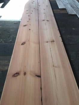 Reclaimed 7 " Wide Pine Floorboards