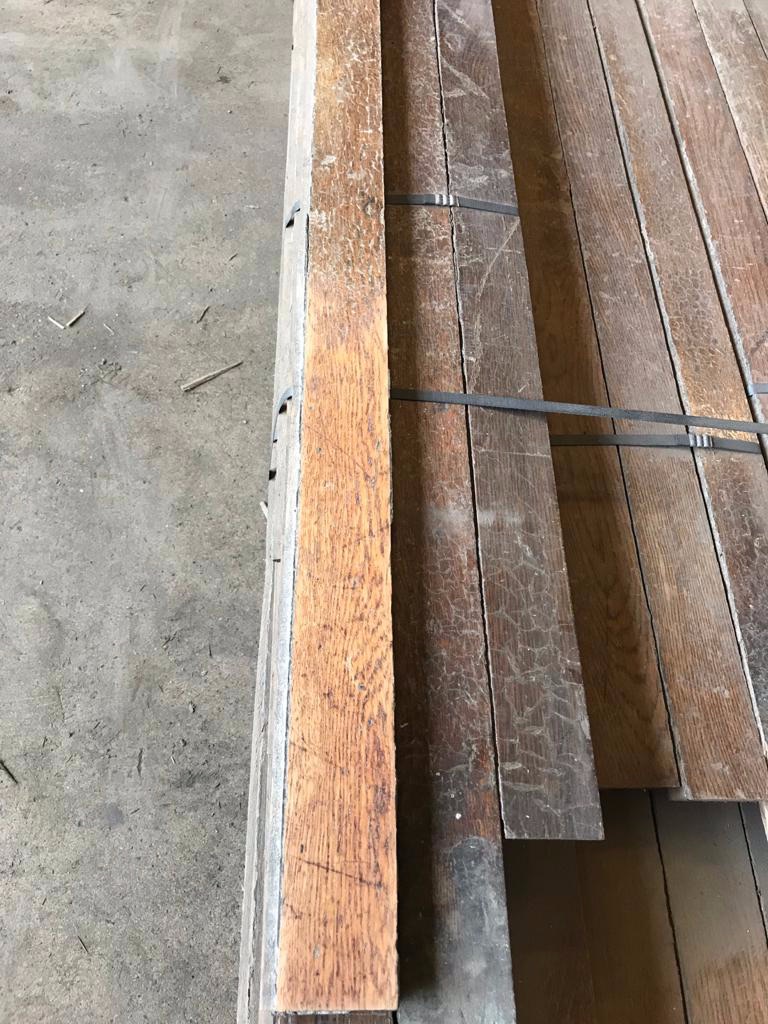 Reclaimed English Oak Strip Flooring