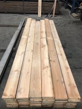 Reclaimed 6" Planed Pine Board