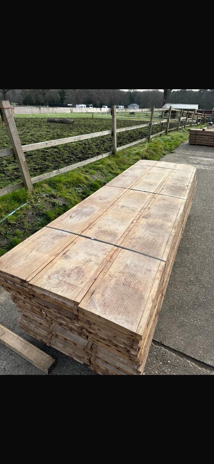 Reclaimed Cheeseboards Planks