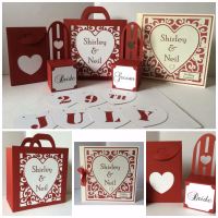 Heart Scroll Wedding Collection