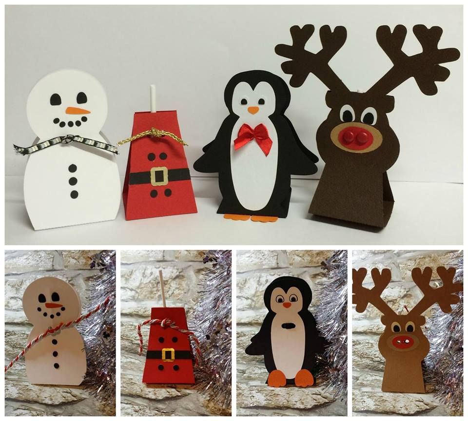 Download Set of 4 Festive Lollipop Holders