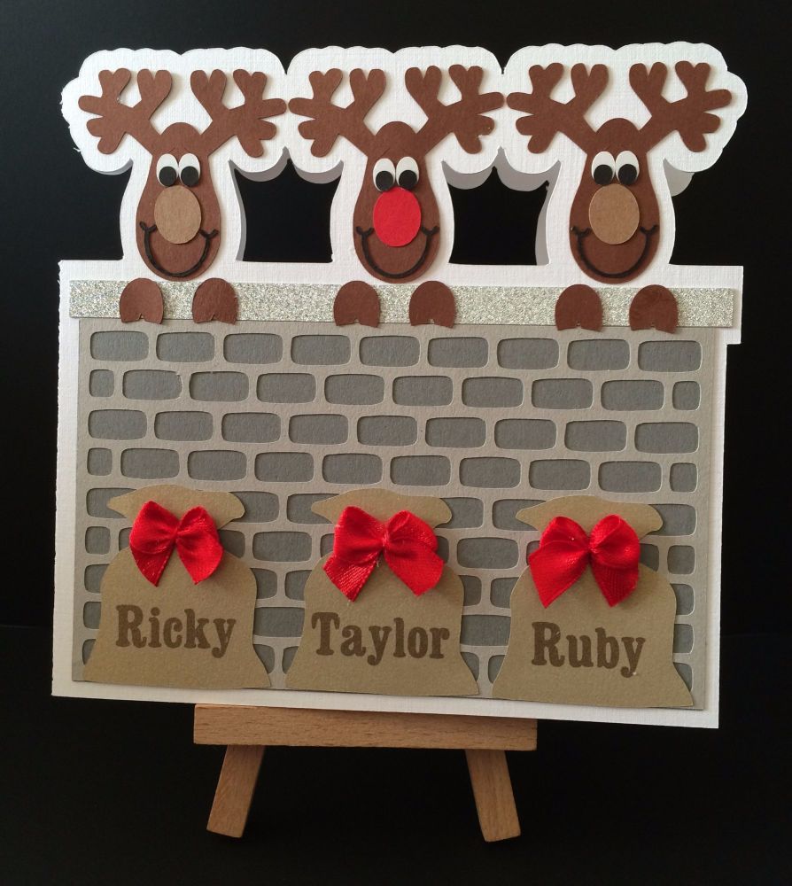 Reindeer Card with FREE Christmas Craft Kit