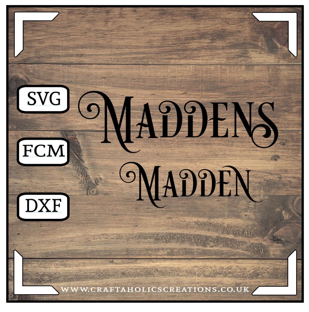 Madden Maddens in Desire Pro Font