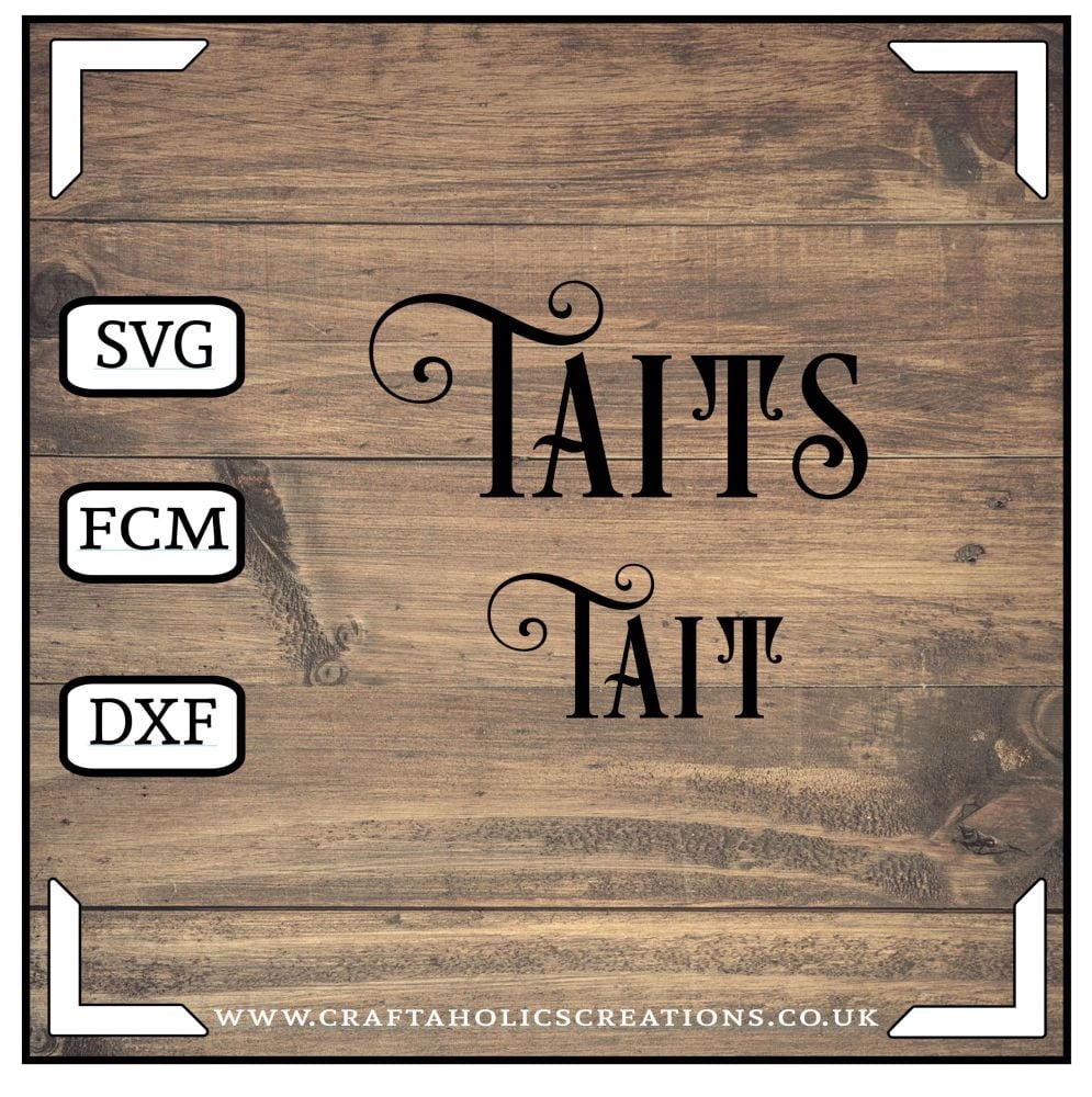 Tait Taits in Desire Pro Font