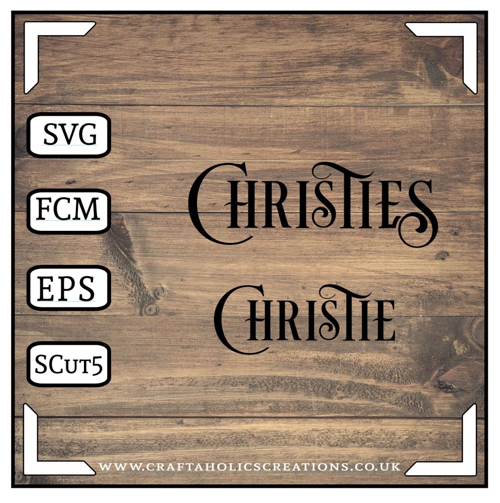 Christie Christies in Desire Pro Font
