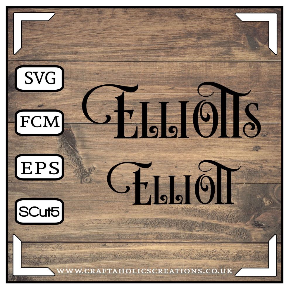 Elliott Elliotts in Desire Pro Font