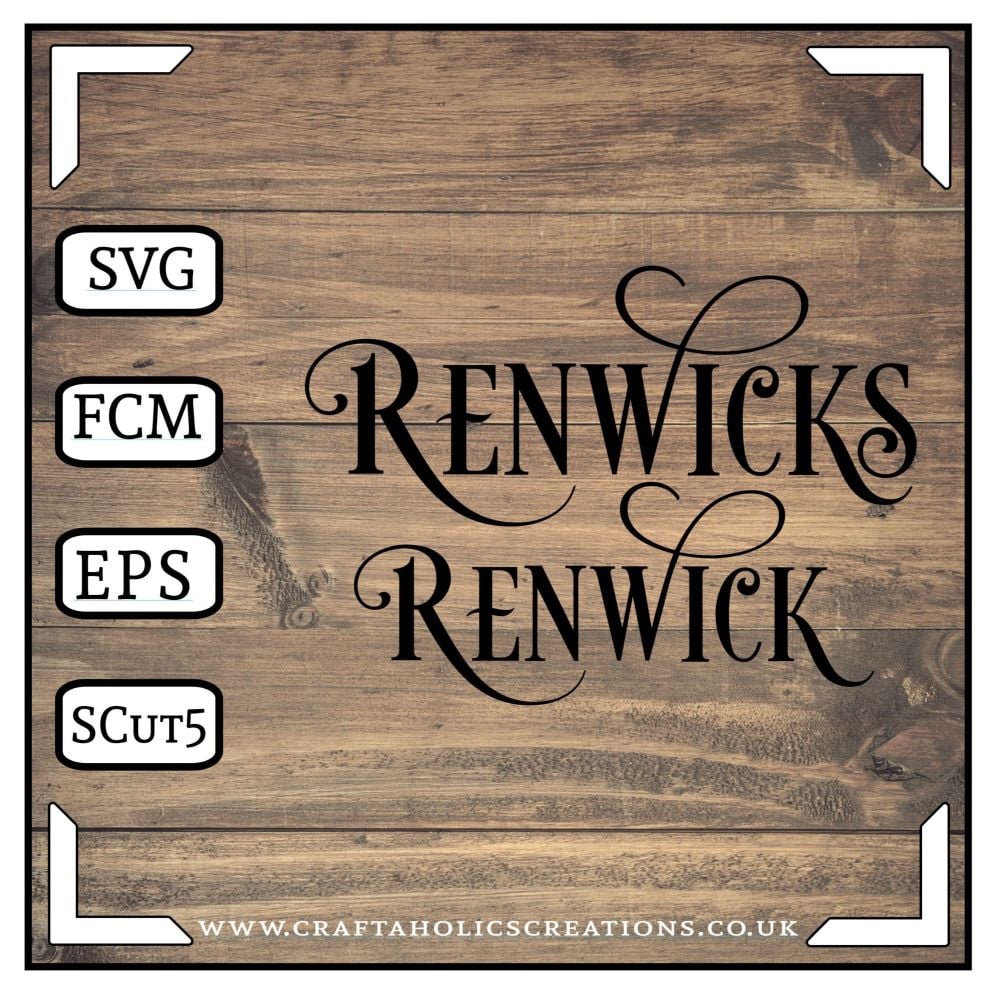 Renwick Renwicks in Desire Pro Font