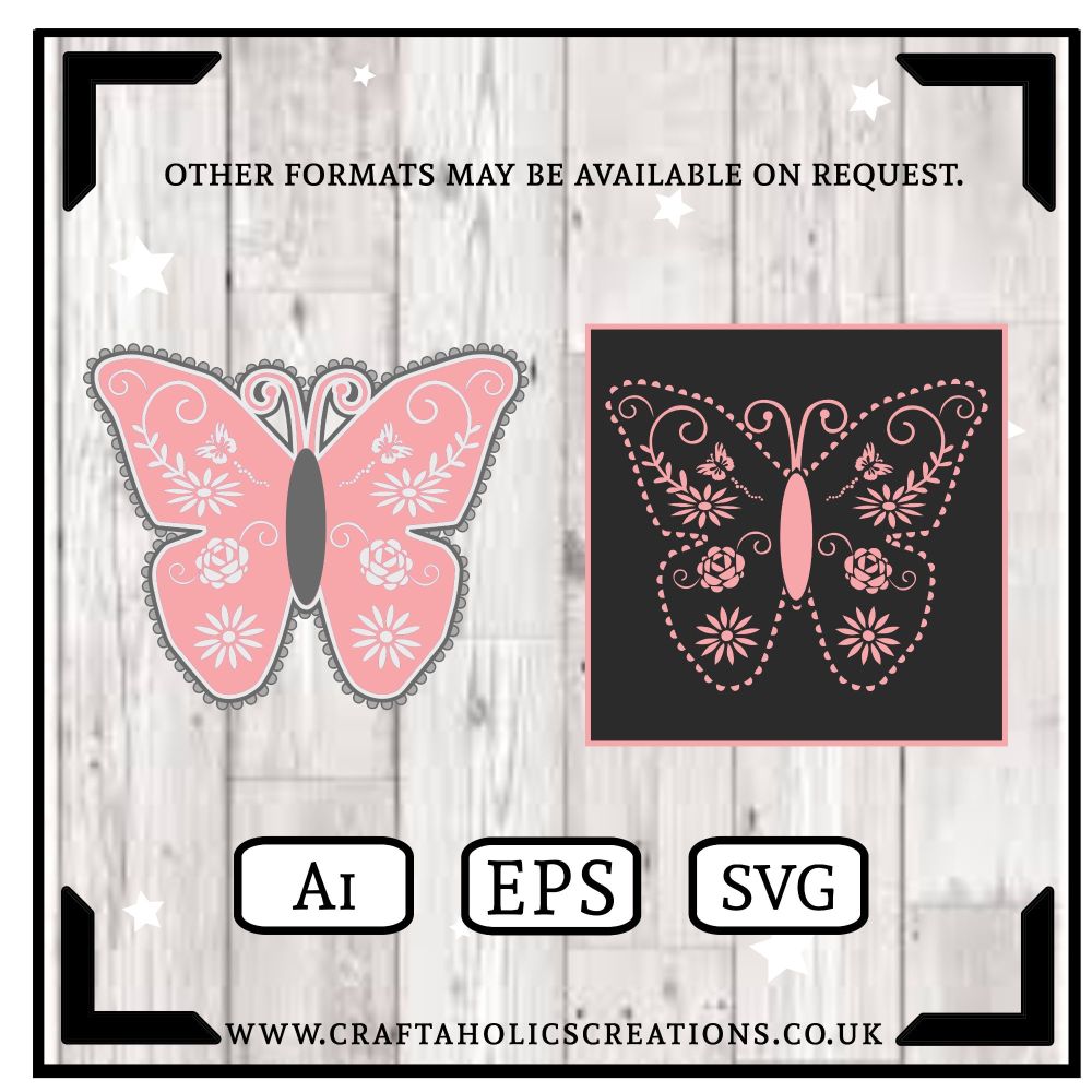 Lacy Butterfly Toppers