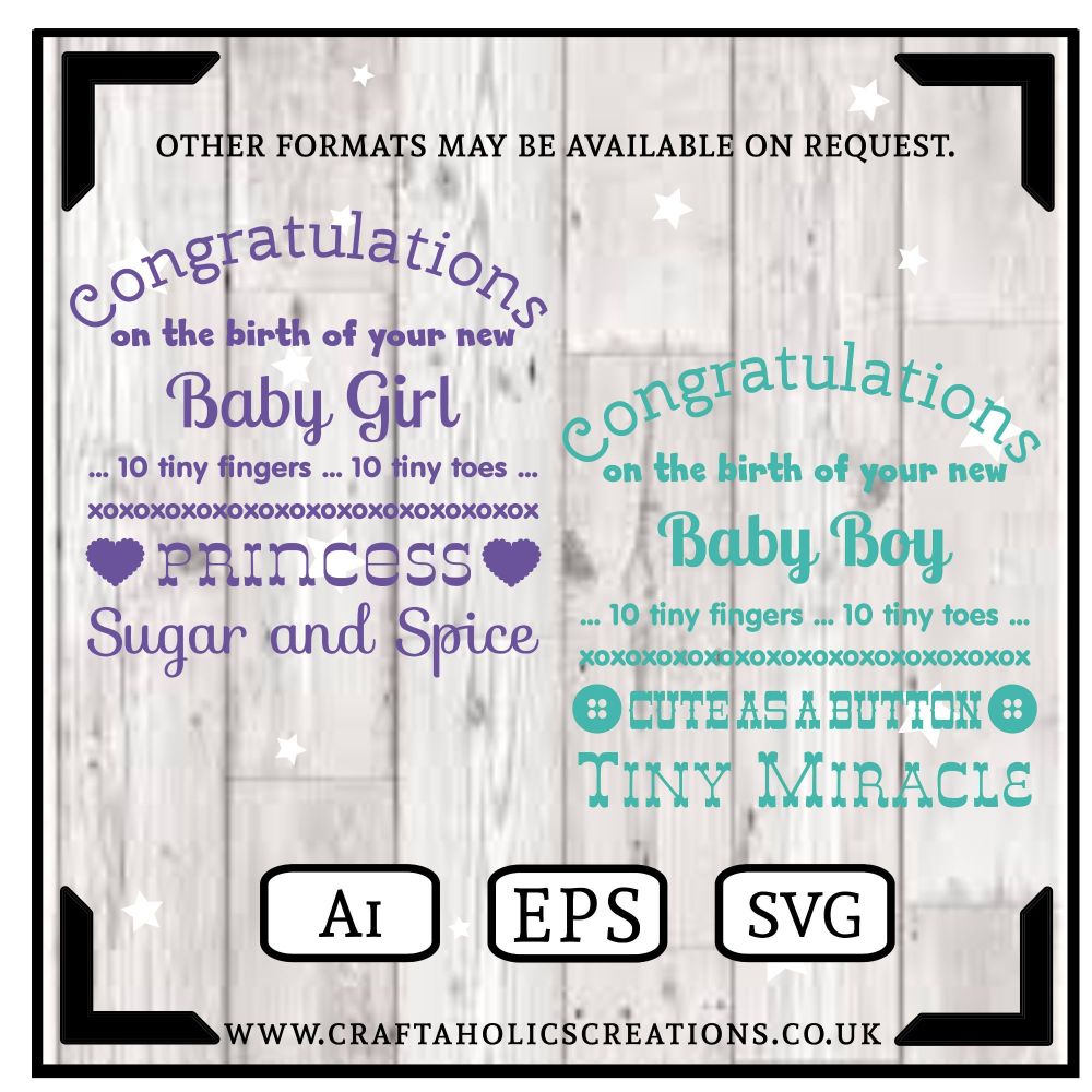 Congrats Baby Girl