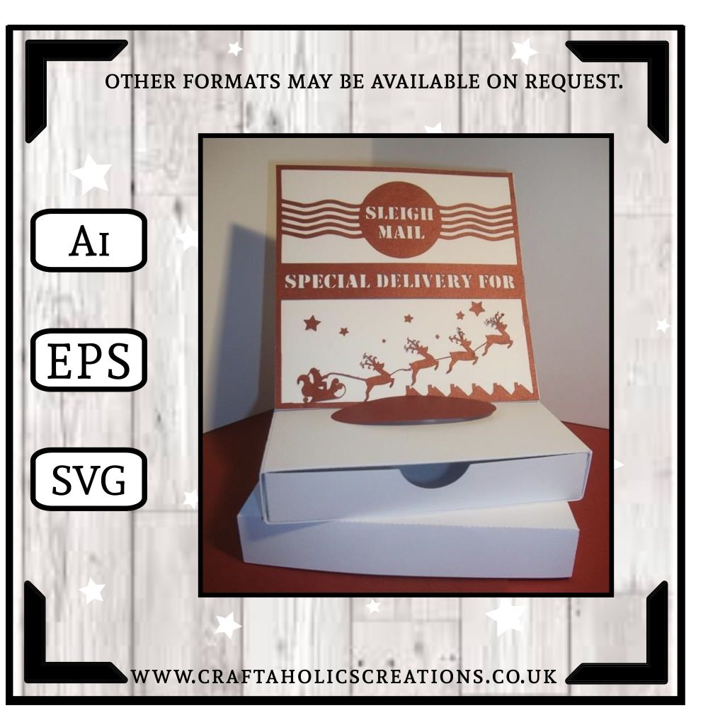 Special Delivery Easel Style Drawer Card with Box