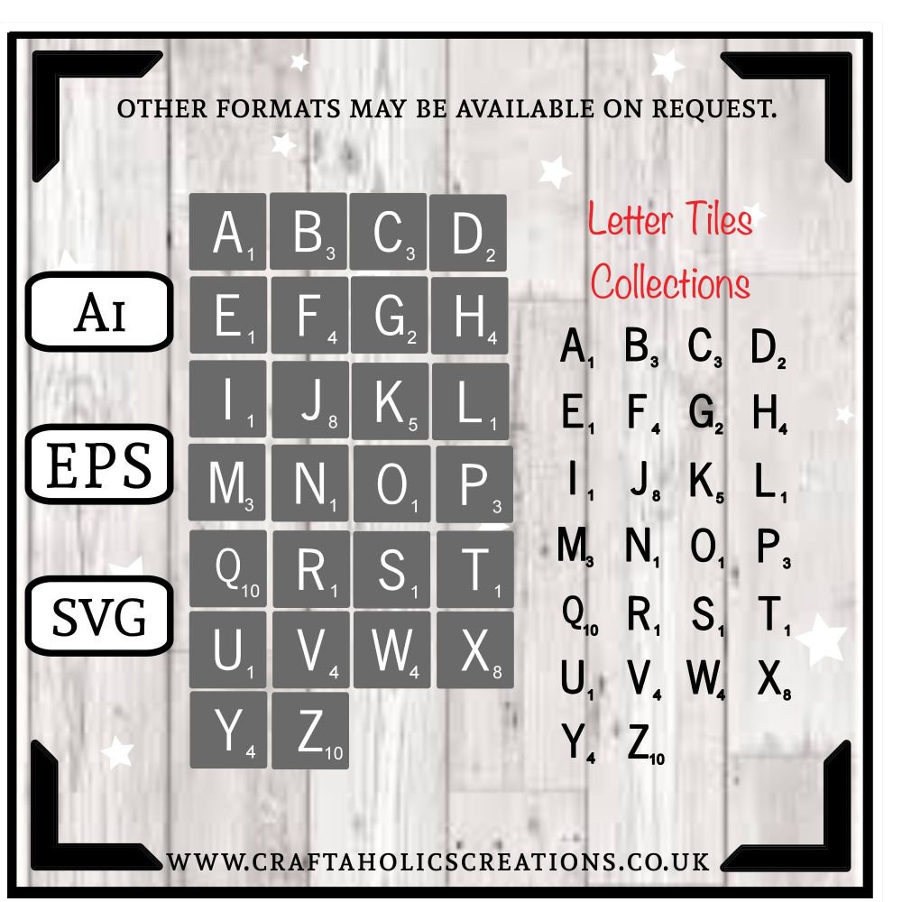 Letter Tiles Collection