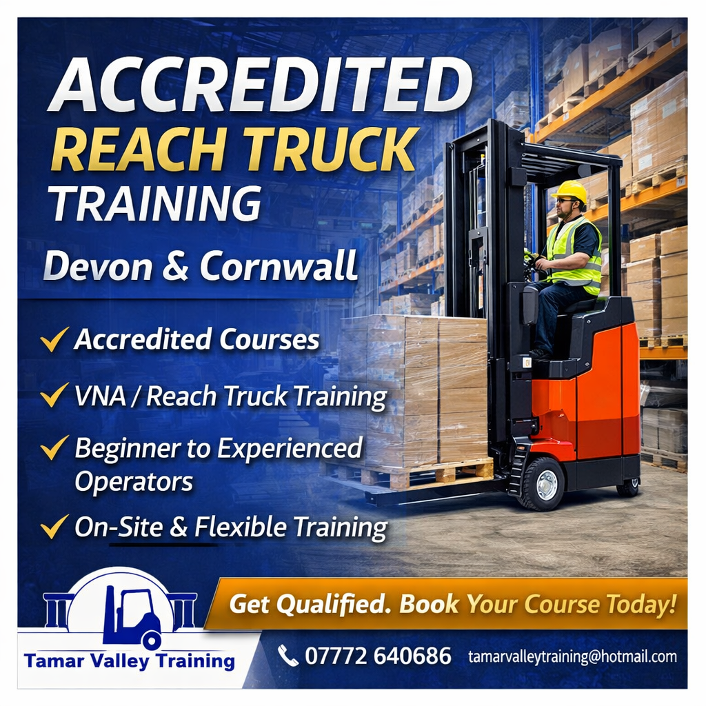 Reach Truck Training Devon & Cornwall