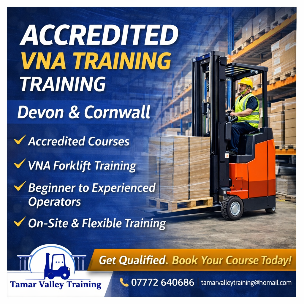 VNA (very narrow aisle) Training Devon and Cornwall