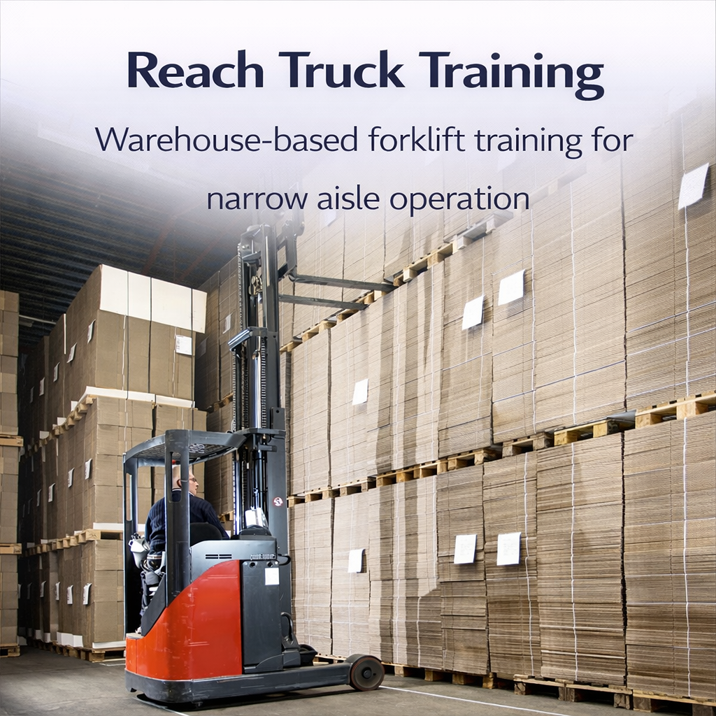 WAREHOUSE REACH TRUCK TRAINING