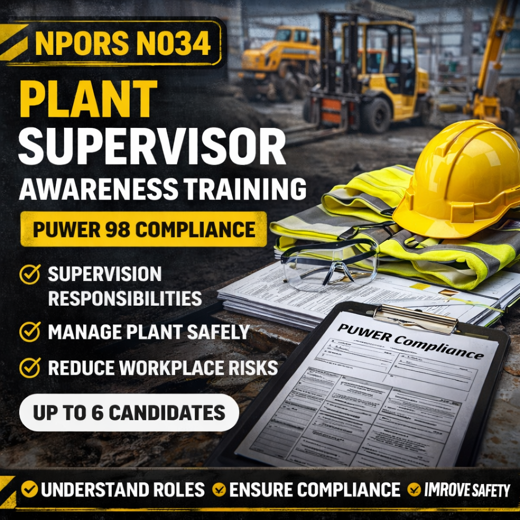 N034 Plant Supervisor Awareness