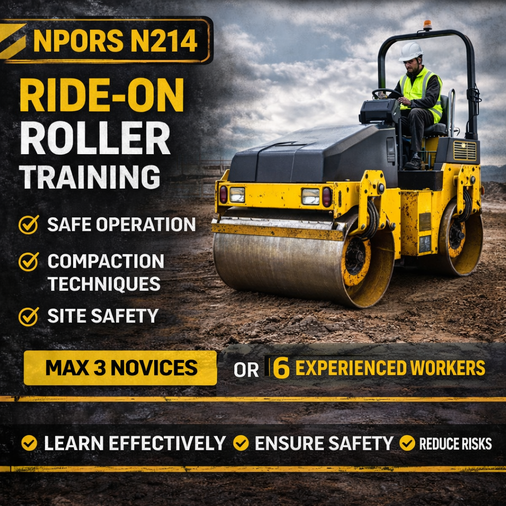 N214 Ride on rollers NPORS training