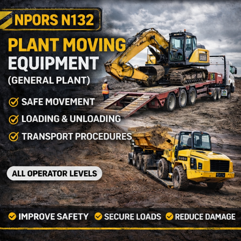 N132 Plant Moving Equipment NPORS Training