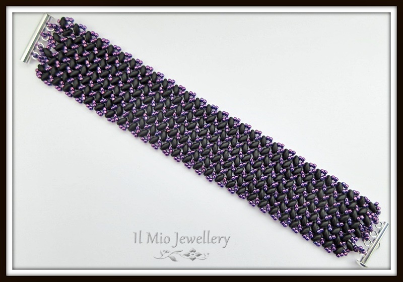 Black and Purple Bracelet