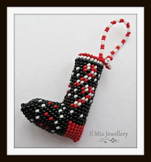 Festive Boot - Candy Cane