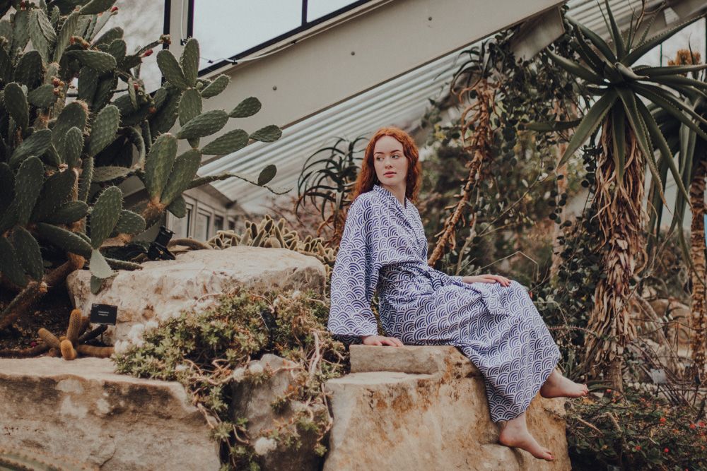 Susannah Cotton Kimono Dressing Gowns