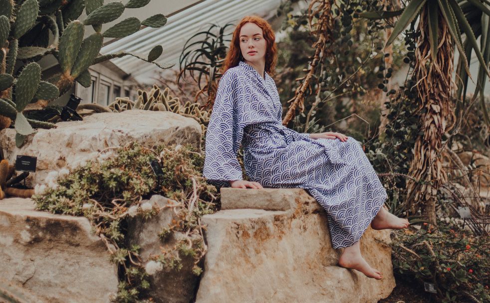 Susannah Cotton Kimono Robes