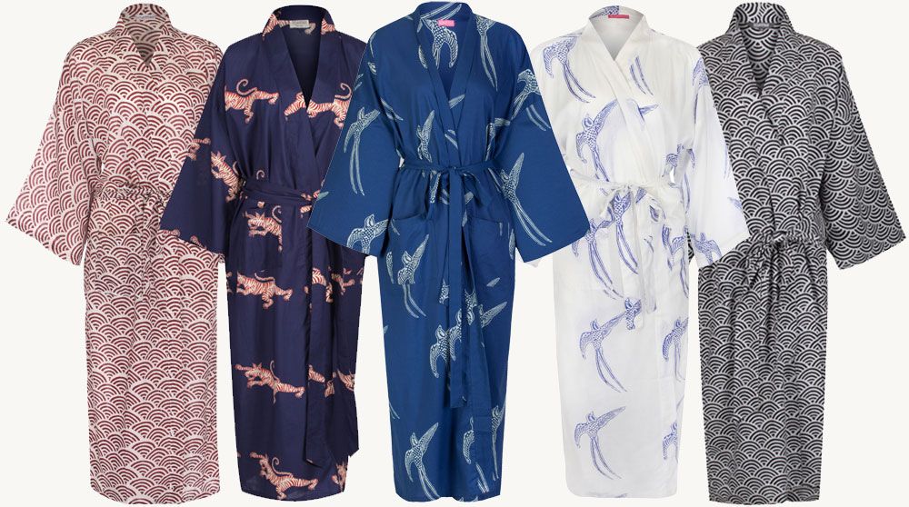 Susannah Cotton Kimono Robes