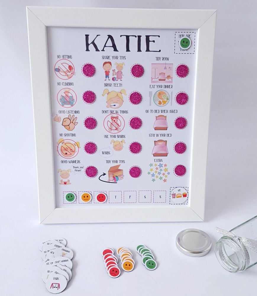 Early years, imagery reward chart, Personalised reward chart, pre-school, t